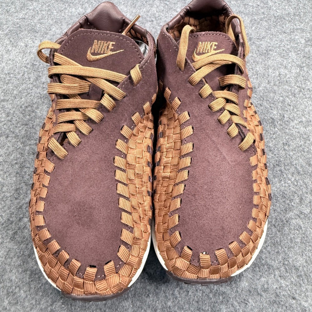 Nike Air Footscape Woven Earth Light British Tan FB1959-200 Mens 6 Womens 7.5 - Picture 2 of 7